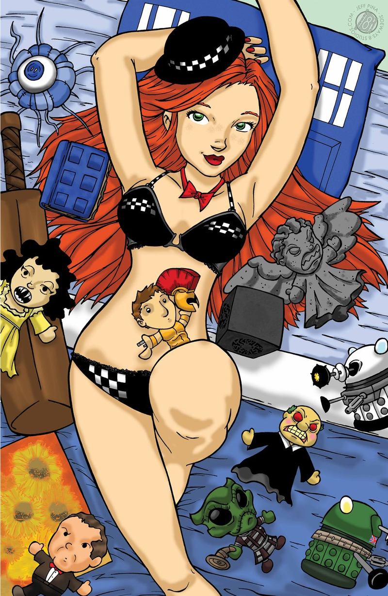 Illustration for article titled Come Along, Pond: The Greatest Fan Art and Cosplay featuring Doctor Who's Amy Pond!